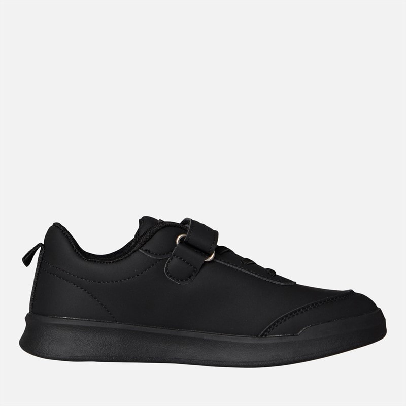 Crosshatch Infant Mcdowell Trainers Black Mono - Image 5