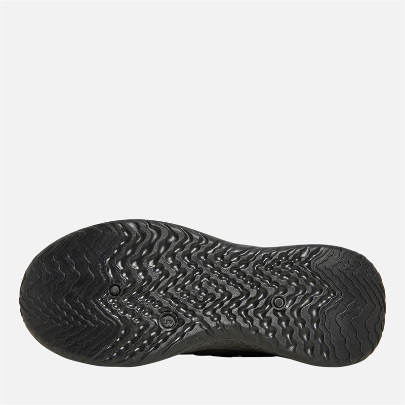 Crosshatch Junior Boys Ceaze Trainers Black Mono - Image 2