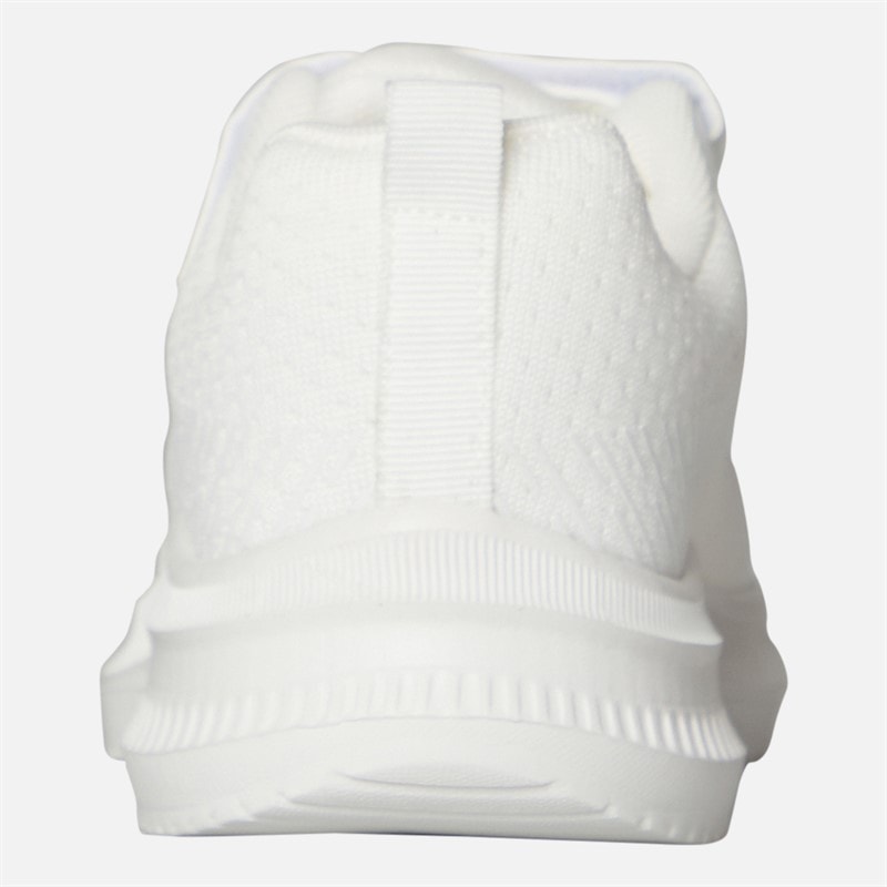 Crosshatch Infant Stafford Trainers White Mono - Image 3