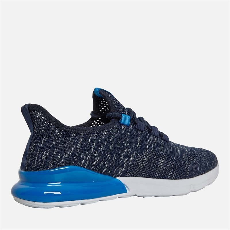 Crosshatch Junior Boys Smitlay Trainers Navy/Blue - Image 5