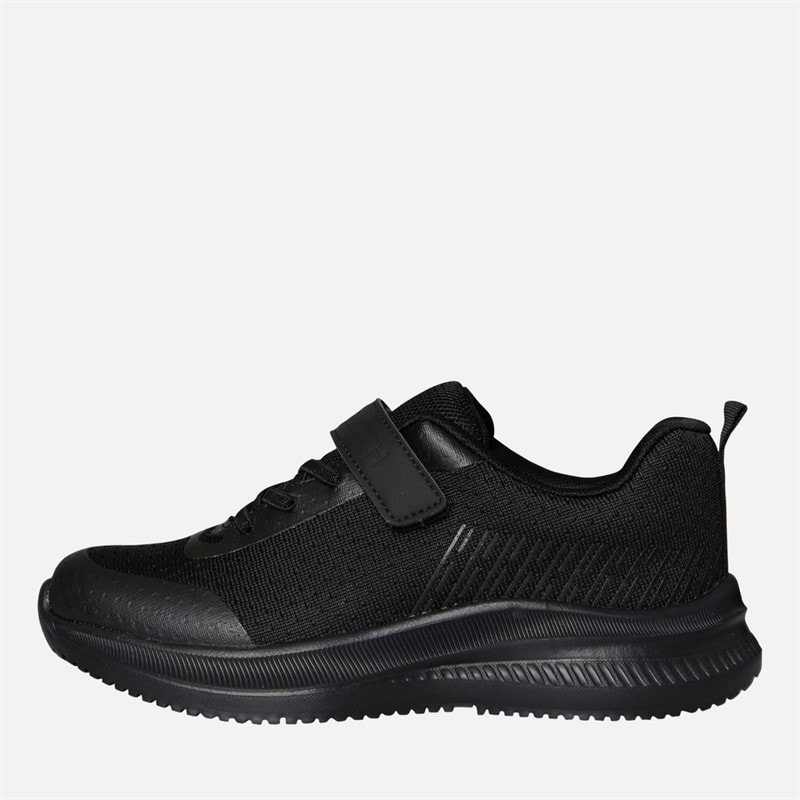 Crosshatch Infant Stafford Trainers Black Mono