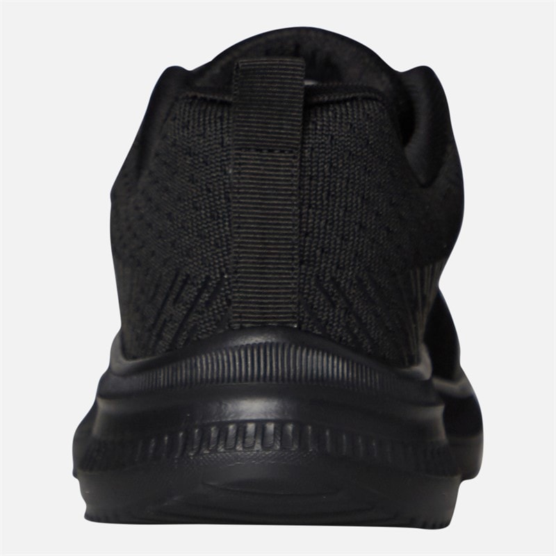 Crosshatch Infant Stafford Trainers Black Mono - Image 3