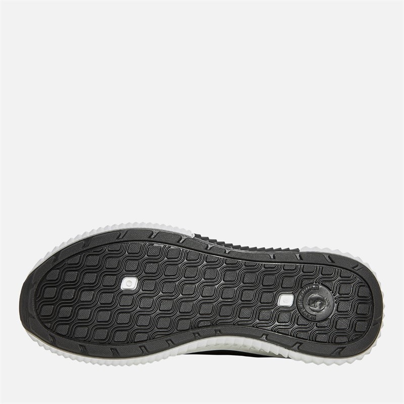 Crosshatch Junior Boys Rideout Trainers Black - Image 2