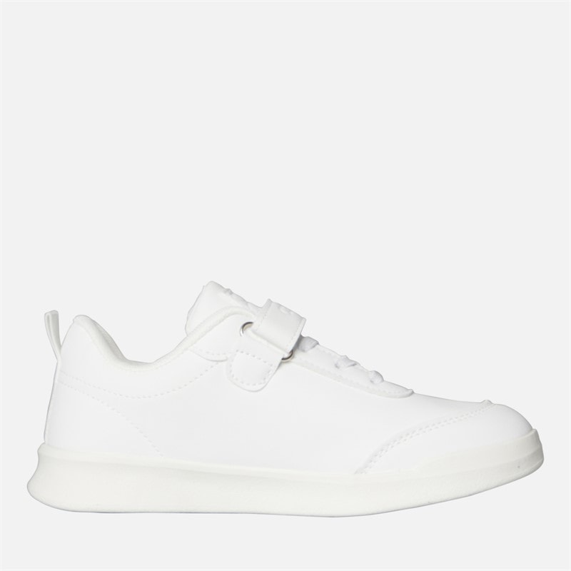 Crosshatch Infant Mcdowell Trainers White Mono - Image 5