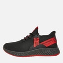 Crosshatch Junior Boys Ceaze Trainers Black/Red