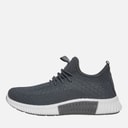 Crosshatch Junior Boys Rideout Trainers Grey