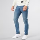 Crosshatch Mens Draker Straight Jeans Light Wash