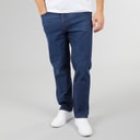 Crosshatch Mens Dalesman Relaxed Fit Jeans Dark Wash