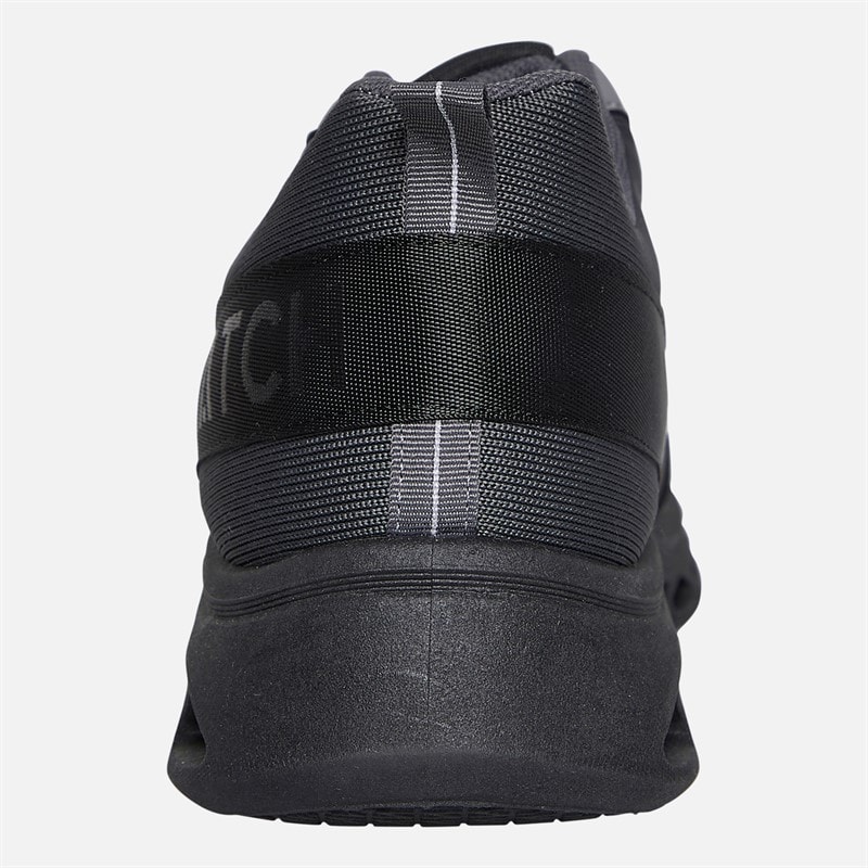 Crosshatch Mens Jesmond Trainers Grey/Black - Image 3