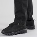 Crosshatch Mens Heymare Trainers Black Mono