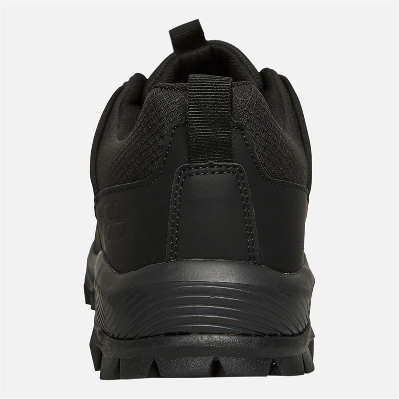 Crosshatch Mens Heymare Trainers Black Mono - Image 3