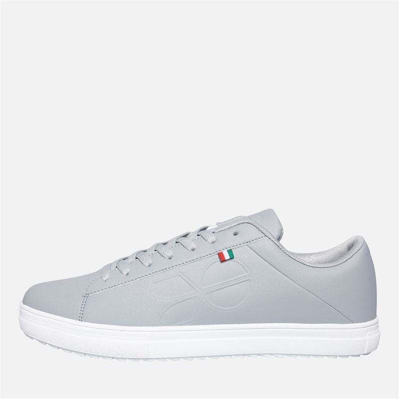 Crosshatch Mens Gleaton Trainers Grey - Image 1