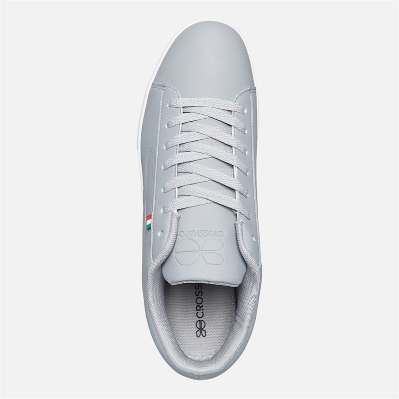 Crosshatch Mens Gleaton Trainers Grey - Image 4