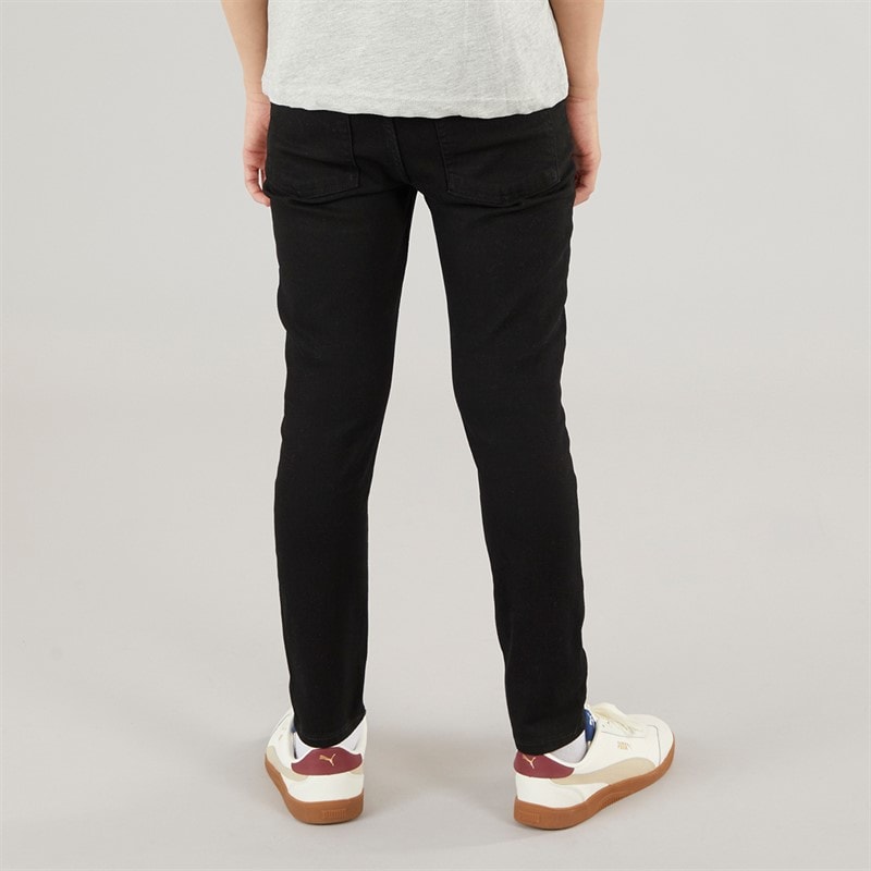 Crosshatch Boys Slim Jeans Black - Image 2
