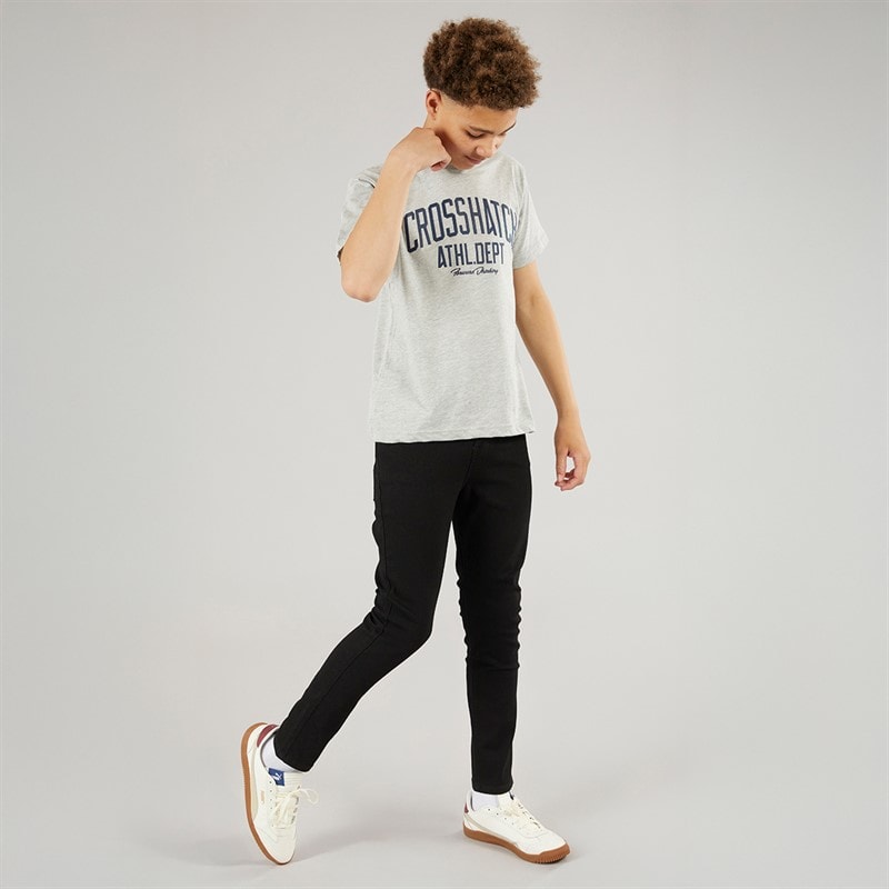 Crosshatch Boys Slim Jeans Black - Image 4