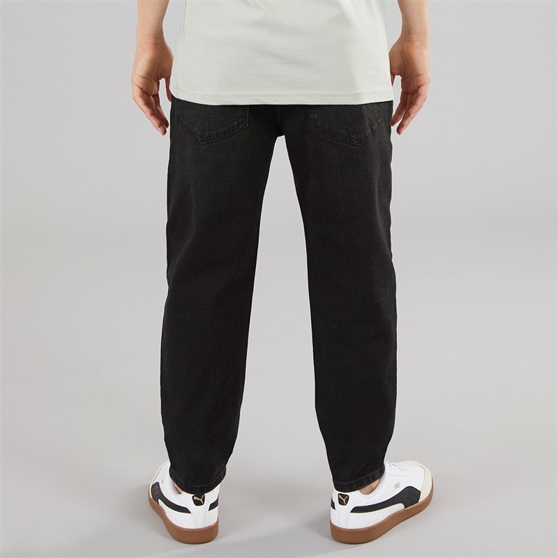 Crosshatch Boys Straight Jeans Black Washed - Image 2