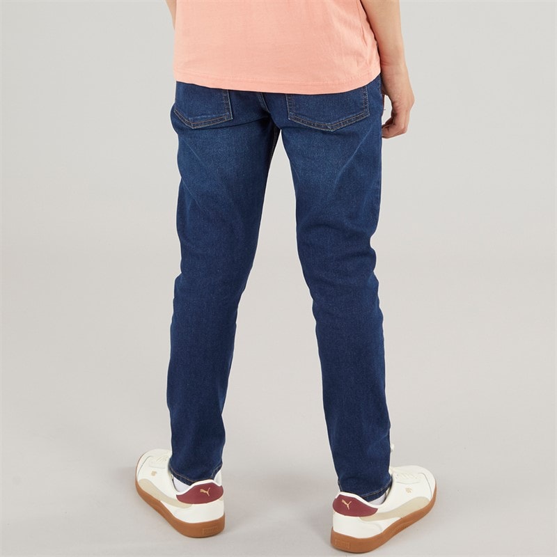 Crosshatch Boys Slim Jeans Dark Wash - Image 2