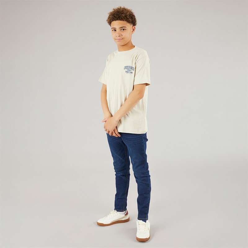 Crosshatch Boys Straight Jeans Dark Wash - Image 4