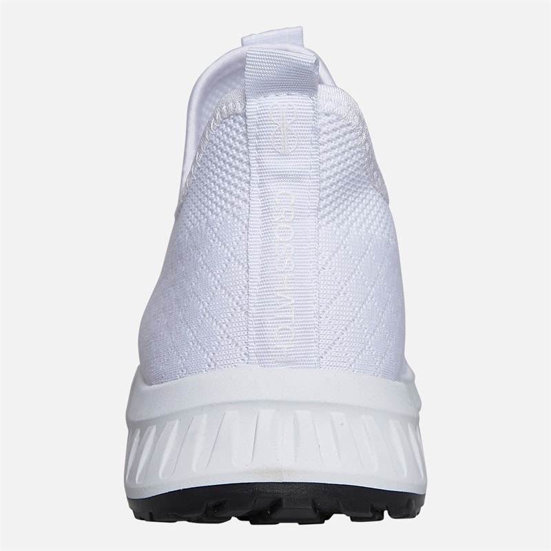 Crosshatch Mens Antioch Trainers White - Image 3