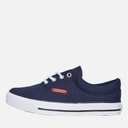 Crosshatch Junior Boys Skywalk Canvas Pumps Navy