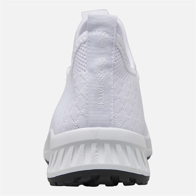 Crosshatch Junior Boys Antioch Trainers White - Image 3
