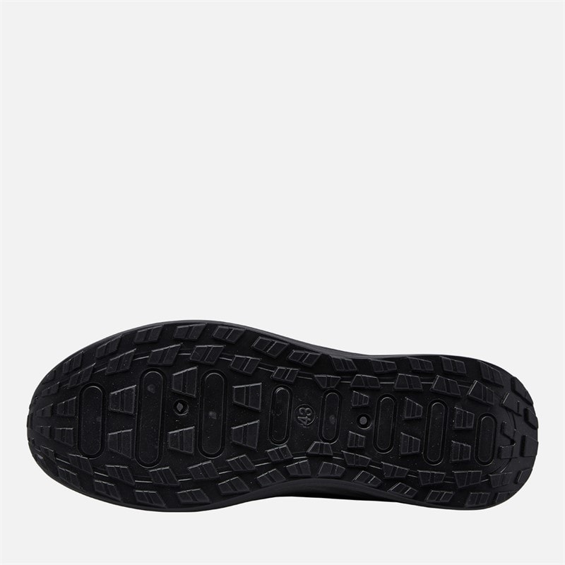 Crosshatch Mens Antioch Trainers Black Mono - Image 2