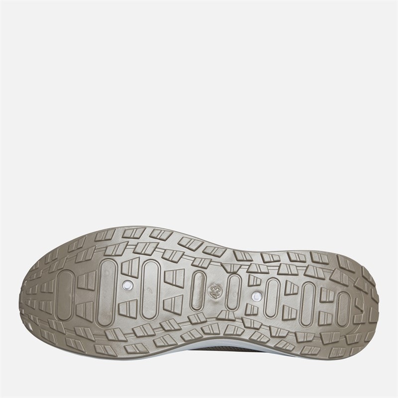Crosshatch Mens Antioch Trainers Stone - Image 2