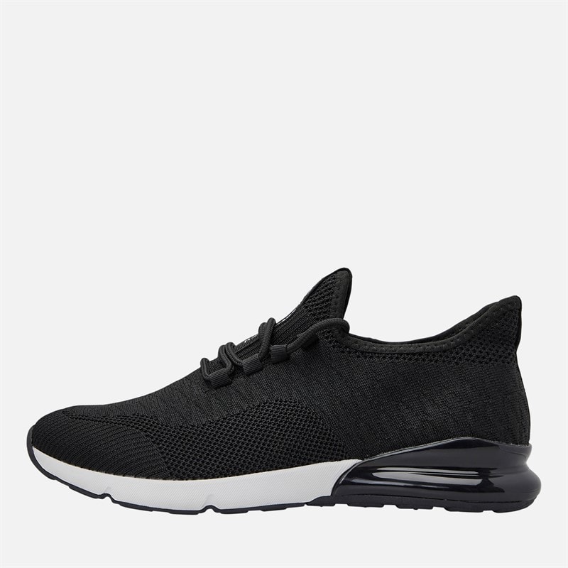 Crosshatch Mens Smitlay Trainers Black