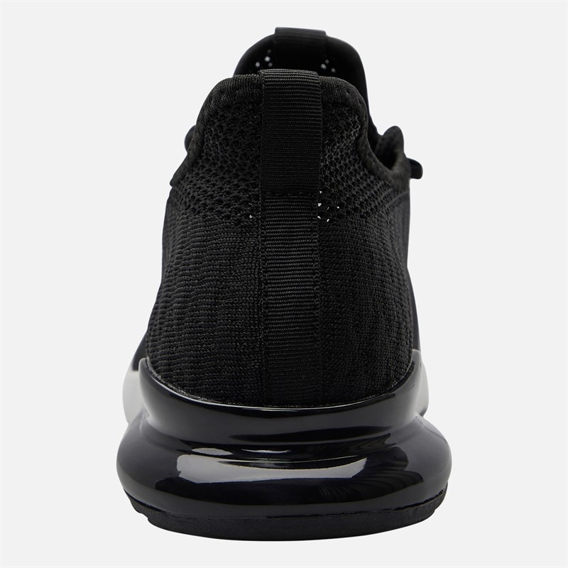 Crosshatch Mens Smitlay Trainers Black - Image 3