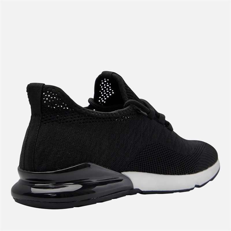 Crosshatch Mens Smitlay Trainers Black - Image 5