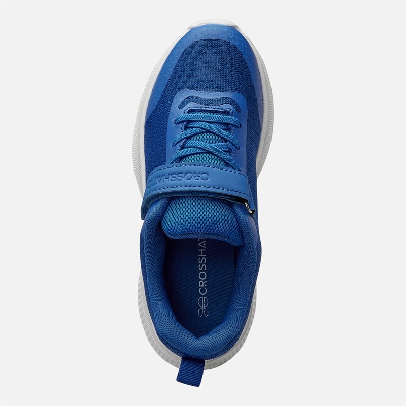 Crosshatch Infant Boys Stafford Trainers Azure Blue - Image 4