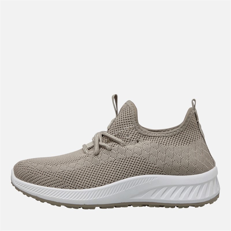 Crosshatch Junior Boys Antioch Trainers Stone