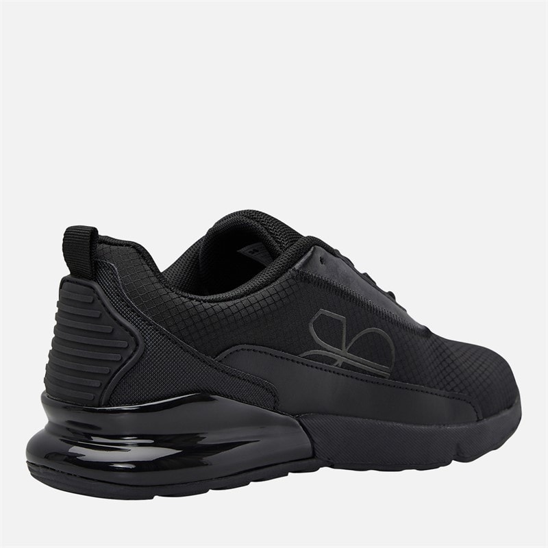 Crosshatch Junior Boys Smitlay II Trainers Black Mono - Image 5
