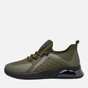Crosshatch Mens Clarington Trainers Khaki/Black