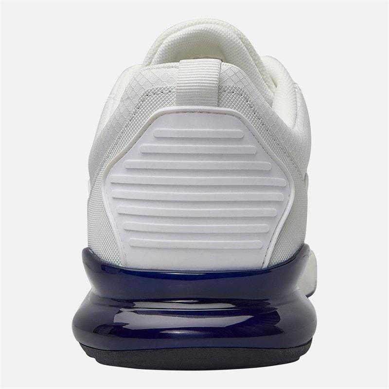 Crosshatch Mens Smitlay II Trainers White/Navy - Image 3