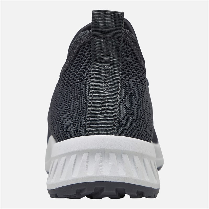 Crosshatch Junior Boys Antioch Trainers Grey - Image 3