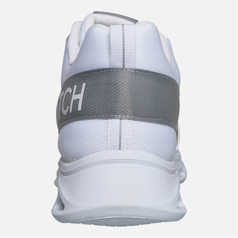 Crosshatch Junior Boys Jesmond Trainers White - Image 3