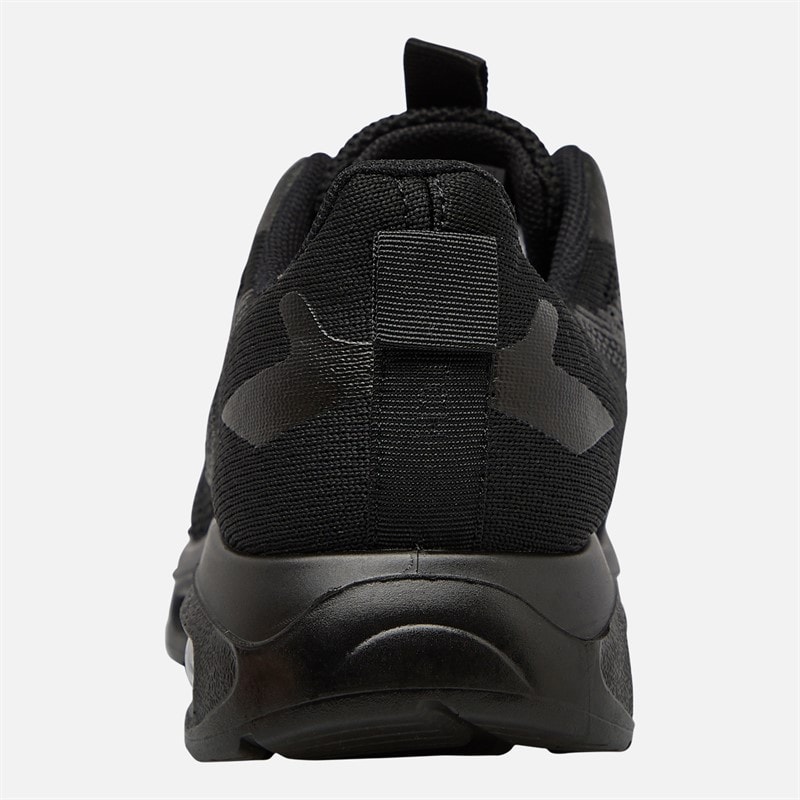 Crosshatch Junior Boys Chiltern Trainers Black Mono - Image 3