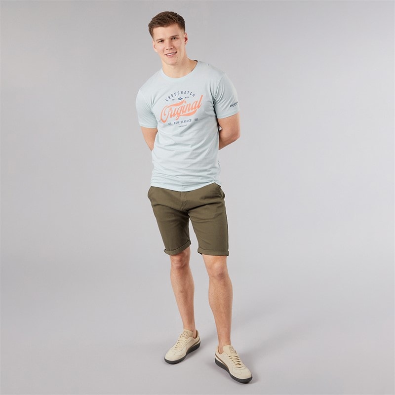 Crosshatch Mens Tryplex Five Pack T-Shirts Assorted - Image 4