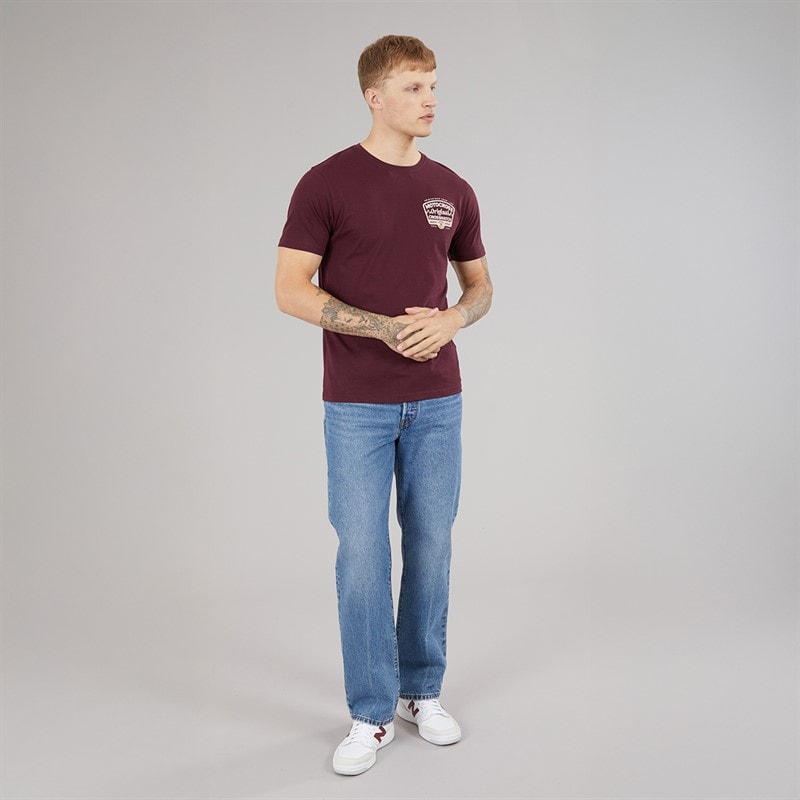 Crosshatch Mens Motocross T-Shirt Rasin - Image 4