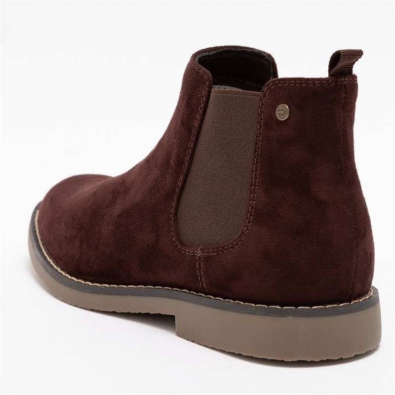 Deakins Mens Morley Chelsea Boots Chocolate - Image 4