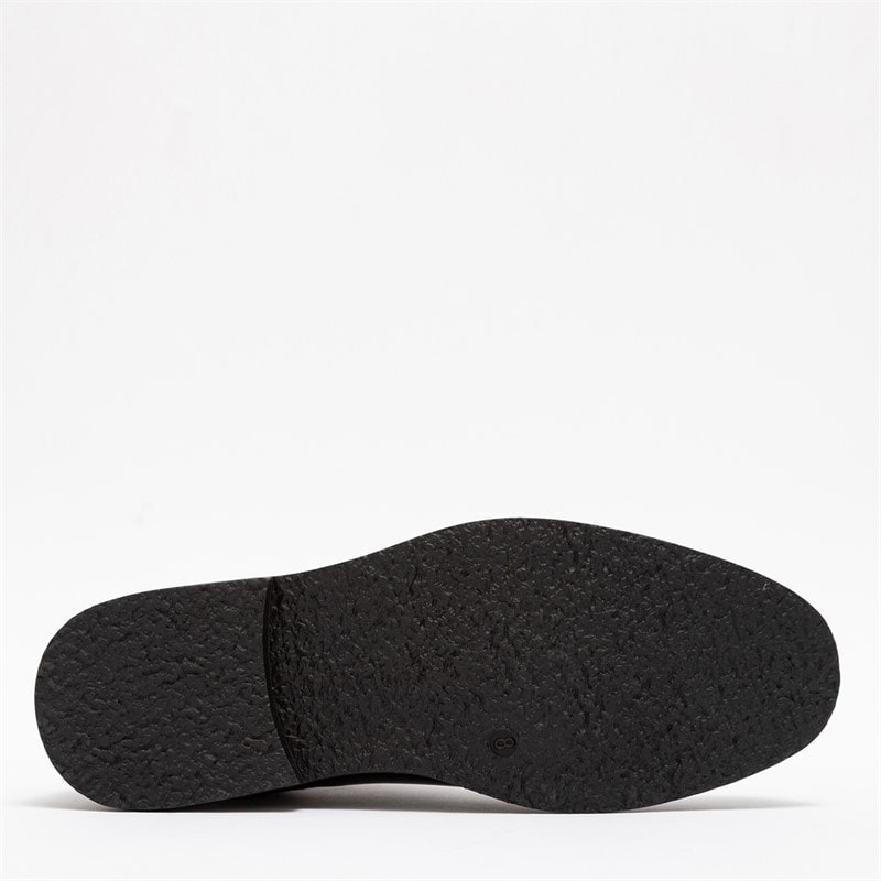 Deakins Mens Morley Chelsea Boots Black PU - Image 2
