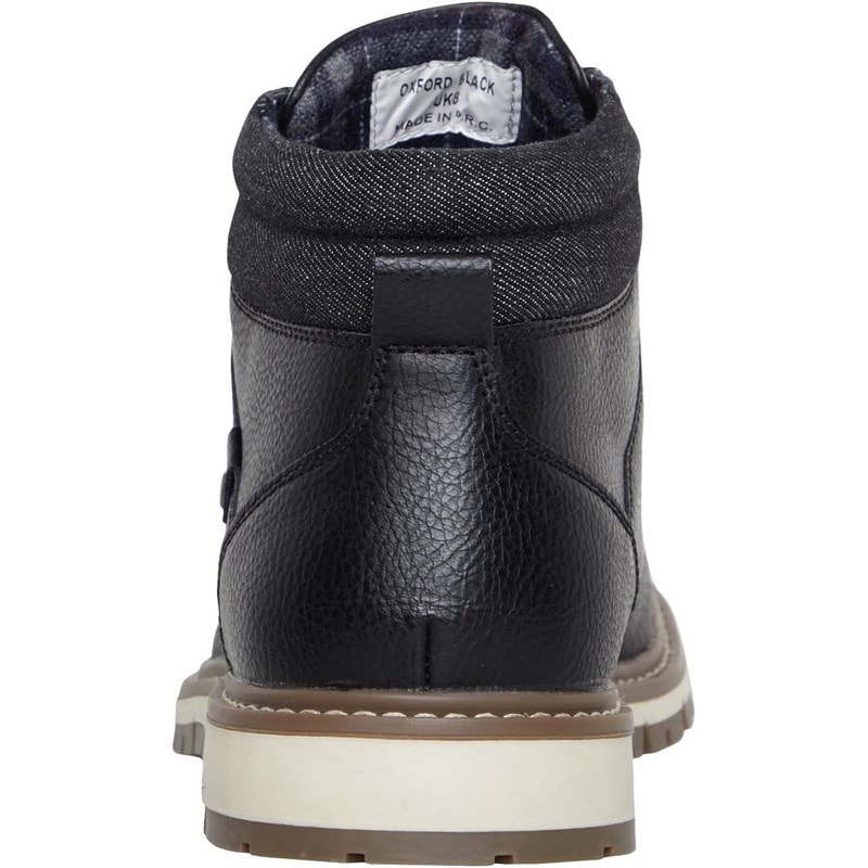 Deakins Mens Oxford Boots Black - Image 3