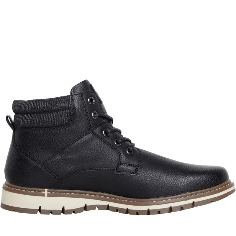 Deakins Mens Oxford Boots Black - Image 5