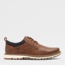 Deakins Mens Cambridge Shoes Tan