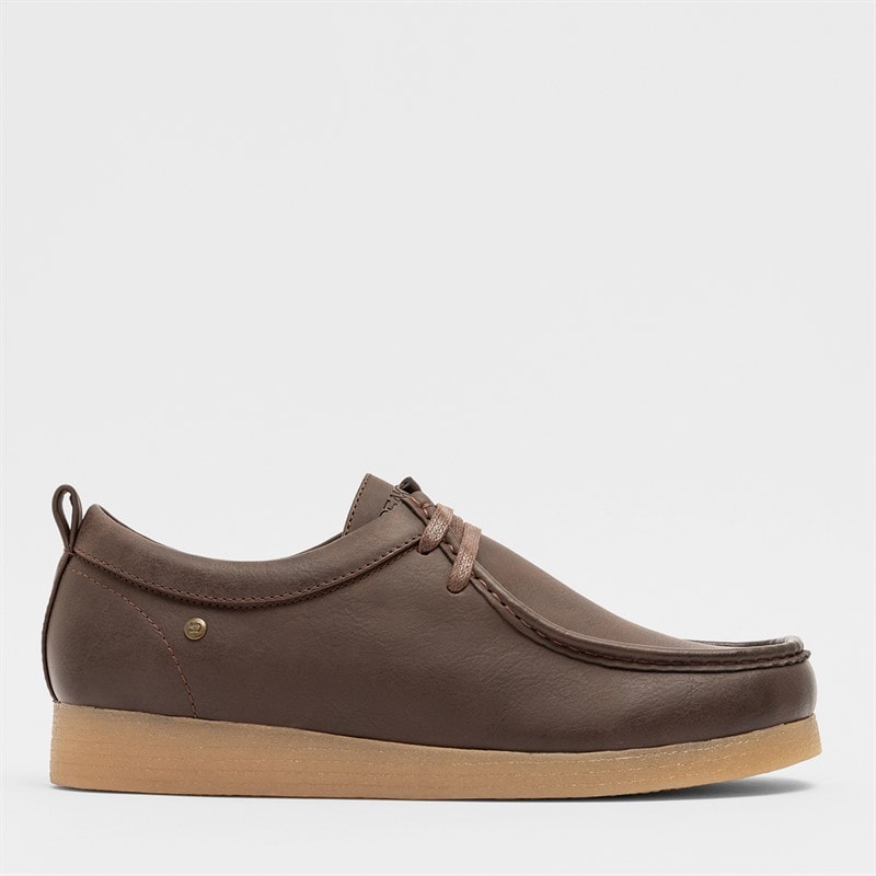 Deakins Mens Hudson Shoes Dark Brown