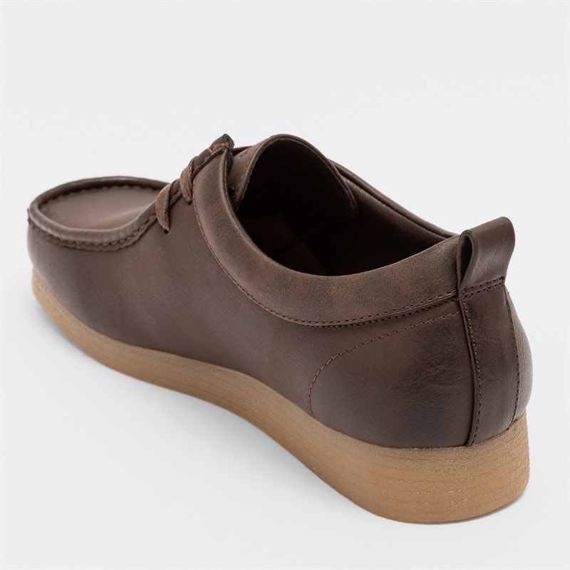 Deakins Mens Hudson Shoes Dark Brown - Image 5