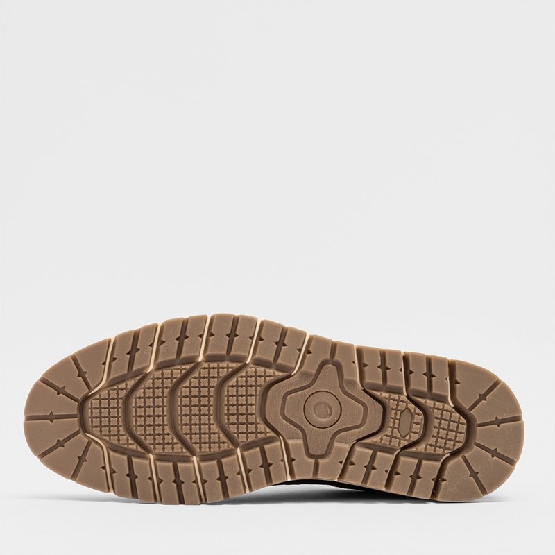 Deakins Mens Cambridge Shoes Navy/Tan - Image 2