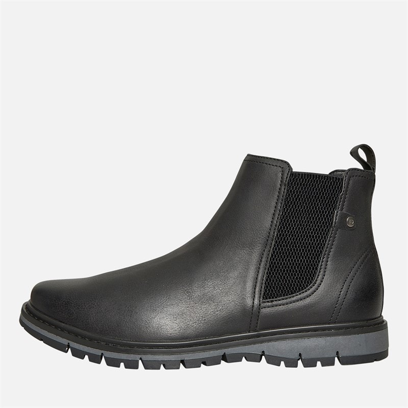 Deakins Mens Haigh Boots Black/Black