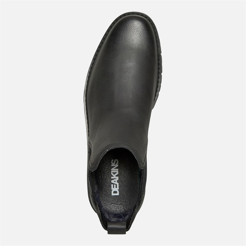 Deakins Mens Haigh Boots Black/Black - Image 4